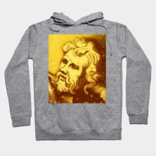 Epictetus Golden Portrait | Epictetus Artwork 8 Hoodie